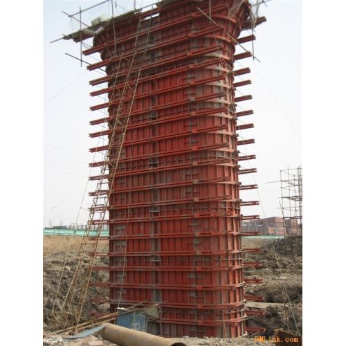 Reusable Bridge Pier Steel Formwork