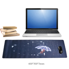 Custom Printed XXL Large Gaming Mouse Mat with Stitched Edges