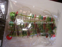 BEAD & SEQUINS GARLAND CHRISTMAS TREE DECORATION