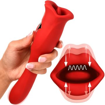 Vibrador Clitoriano com Simulação de Língua pro