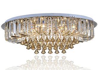 Luxurious Crystal Ceiling Lights Fitting , Contemporary Uni