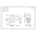 Potenciómetro rotatorio serie rk09l