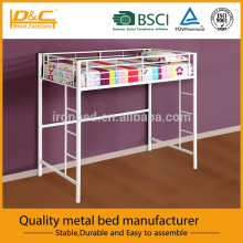 Best selling high quality modern metal loft bed