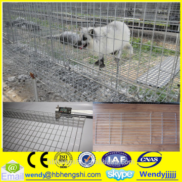 Mink cage/welded wire mesh cage/welding mesh cage
