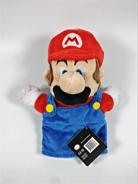 mario plush puppet 