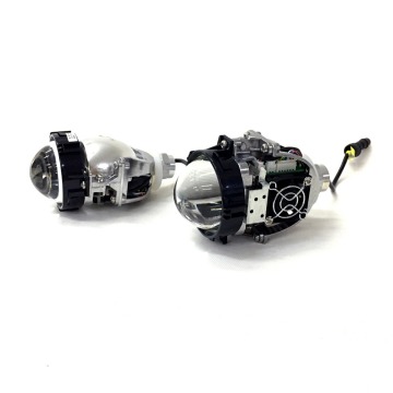 3inch Skoda Head Light Blub Q5 Lens CSP Lamp Bi Led Auto Projector Headlight