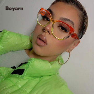 Colorful Fashion Women's Spectacles: Blue Light Blocking Eyeglasses Frames