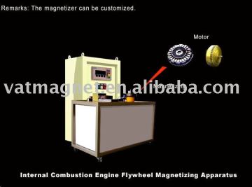 Low-power flywheel Magnetizing Apparatus