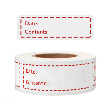 Expired Date Label Barcode Label Roll