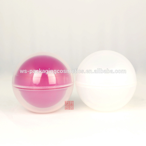 PP Ball Jar Transparent 50G Plastic PP Jar