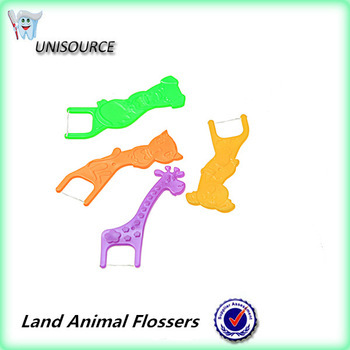 Cute Giraffe Shape FDA Approved Customized Dental Floss Picks