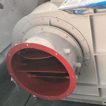 Energy conservation low noise power plant fan