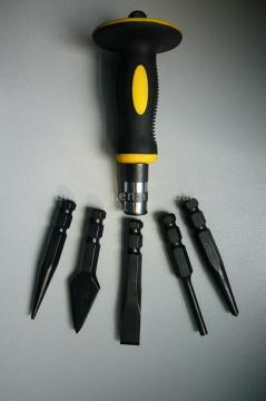 Interchangeable Chisel &amp; Punch Set
