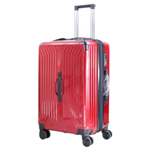 PC Trolley Siutcase Double Wheels Zipper Luggage