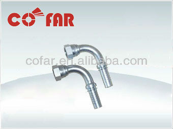 hydraulic parts BSP elbow hydraulic hoses end fittings