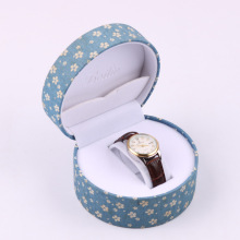 Custom High Quality Paper Watch Packaging Round Box