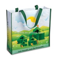China Manufacture Handled Style And Non-Woven Material Laminated Shopping Bags
