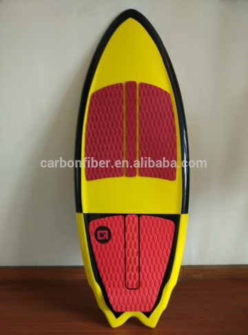 Moulded wake board wakesurf