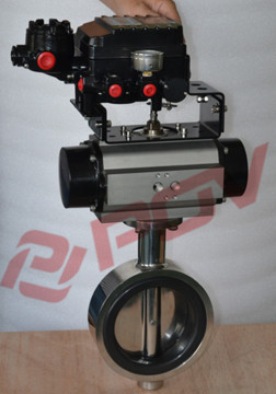 food grade pneumatic sanitary butterfly valves and controls