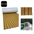 Teak + Black Marine Eva Foam Yacht Flooring