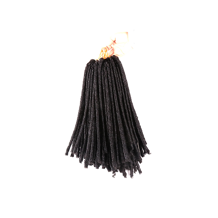 Synthetic Kanekalon Crochet Hair Weave Braid Soft Dread Lock Extensions