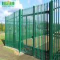 Powder Coated Steel W Pale Palisade Fencing