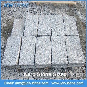 Stone Granite Kerb Stone Sizes