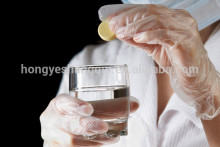 Powder free vinyl exam gloves for medical/industrial and food check/clear and blue disposable vinyl gloves