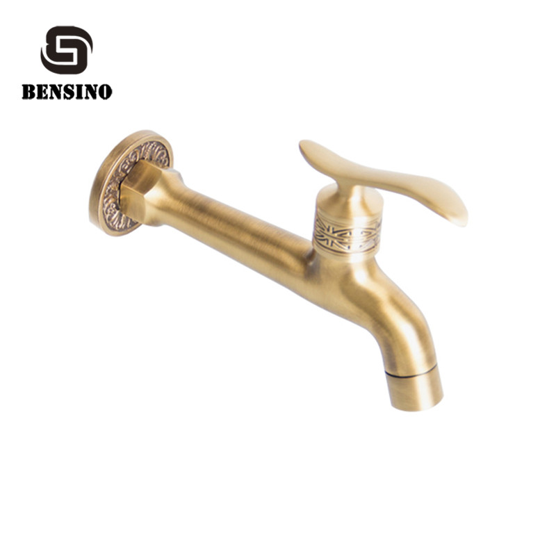 Bath Tub Pop Up Sink Click Antique Brass Basin Waste Drain with Overflow
