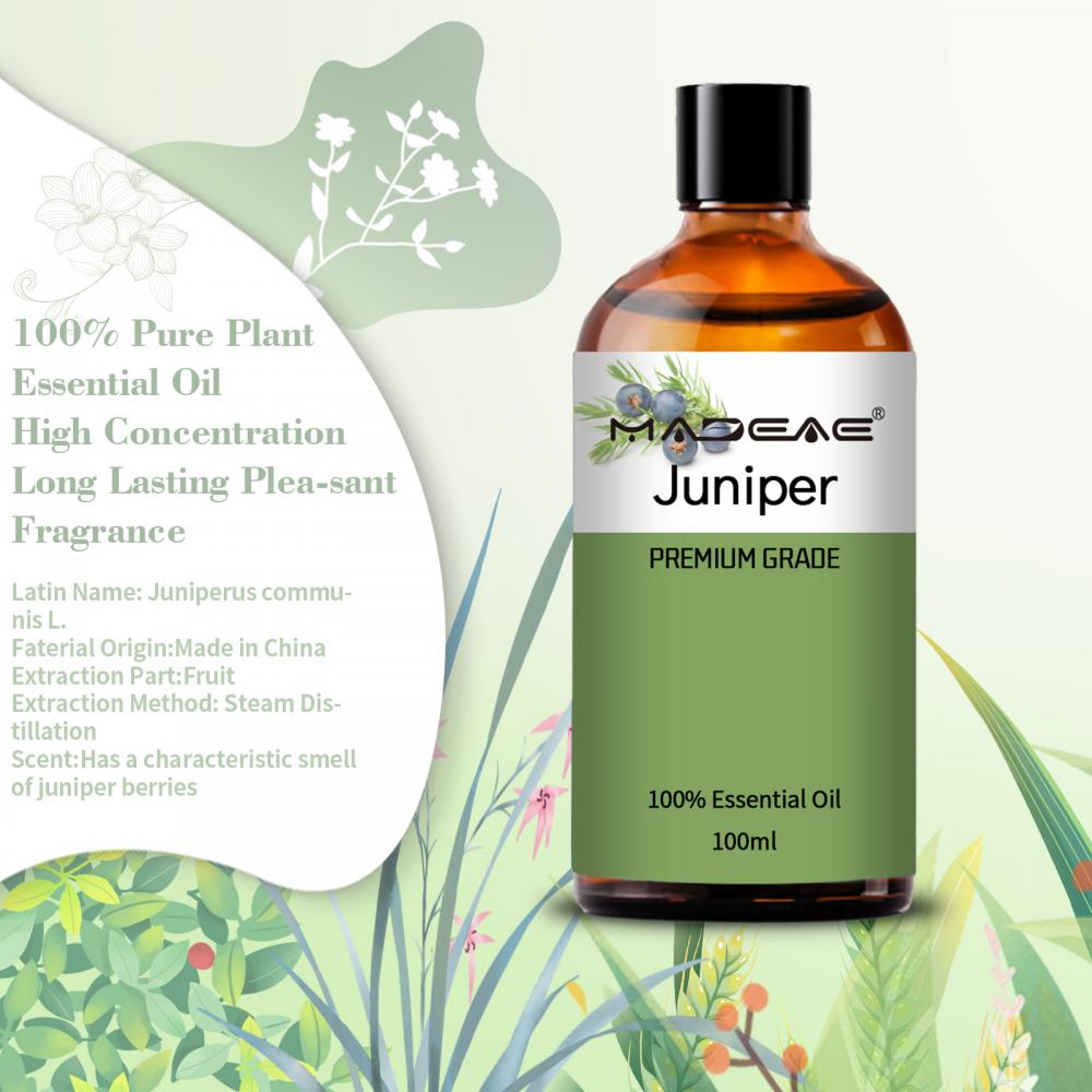 Massenverkauf 100% reines ätherisches Juniper -Öl für Aroma -Diffusor