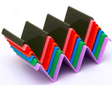 Colorful Taco Plate Stand Holder