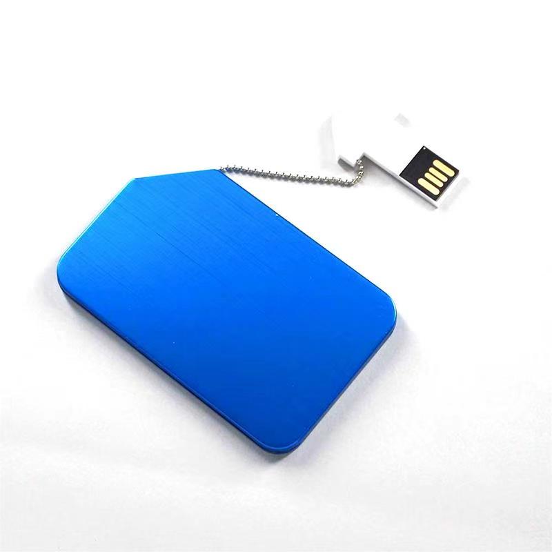 Tarjeta de alta calidad USB Flash Drive con logo personalizado