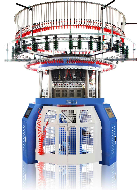 Compuerized Double Jacquard Transfer Rib&Auto Stripper Machine