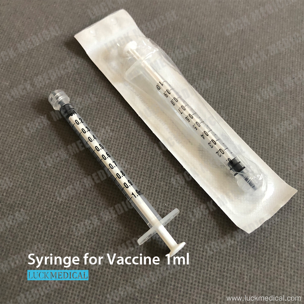 Disposable 1/2 Ml Syringe Without Needle