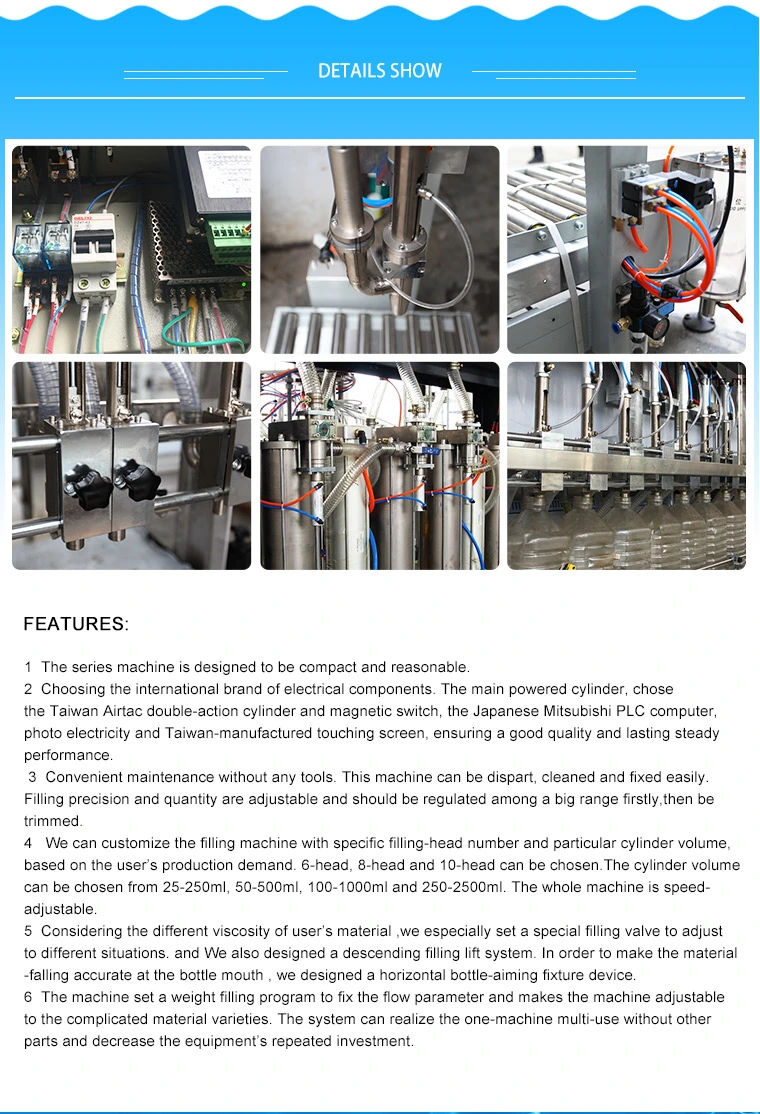 Industrial Cleaning Agent Filling Machine Line