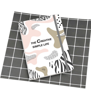 The creative simple life strap hardcover notebook