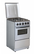 AEG Double Oven Manual Gas Cooker