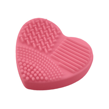 Detergente per pennelli in silicone a forma di cuore