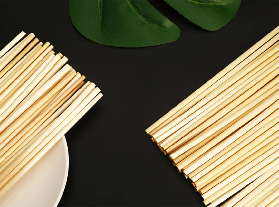 Natural Wheat Drinking Straws Biodegradable, Eco Disposable Straw for Coffee