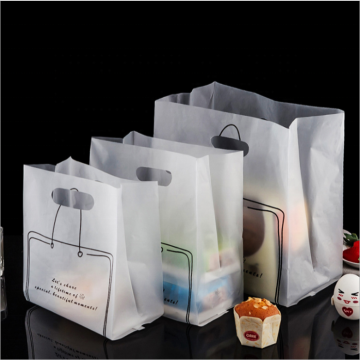 biodegradable plastic take out bag for restaurant