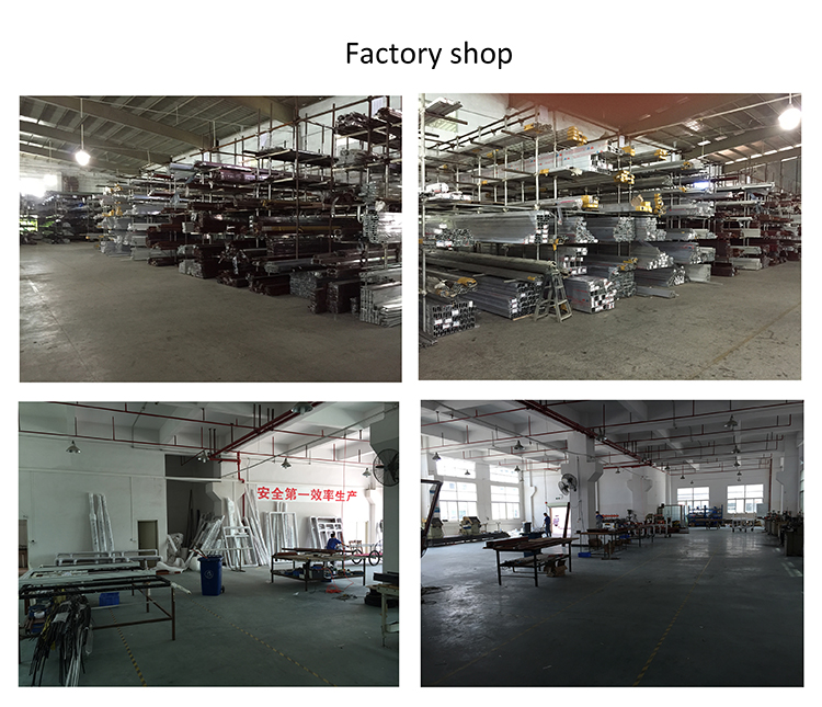 Customized Aluminum Profile Fixed Shutter Outside Sun Louvers Panel for Window