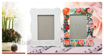 Elegant Sublimation Ceramic photo holder/Photo frame holder