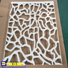 CNC metal engraved panel for fence,&screen with decorative metal fence panel
