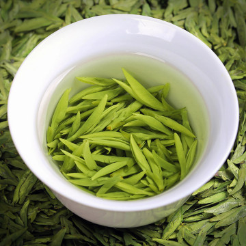 Natural green tea Chinese beverage Green tea