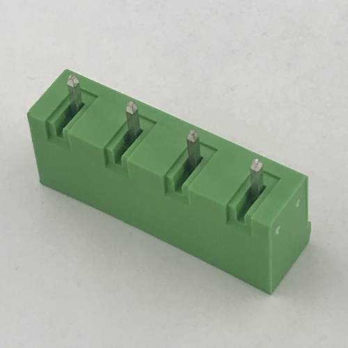 180 degree straight PCB terminal block connector