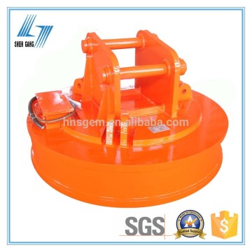 Safe Electric Lifting Magnet for Install Excavator