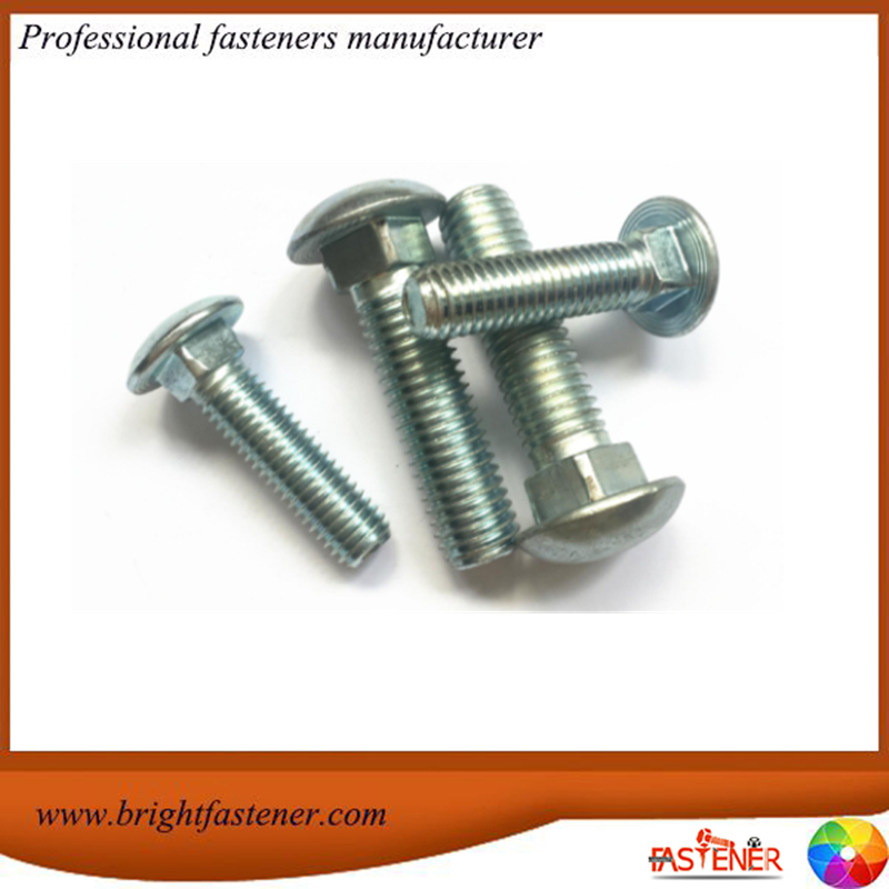 brightfastener high quality DIN603 carriage bolts