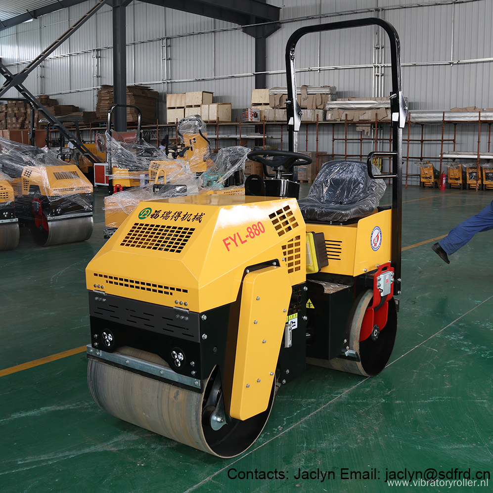 1ton road compactor roller price in stock