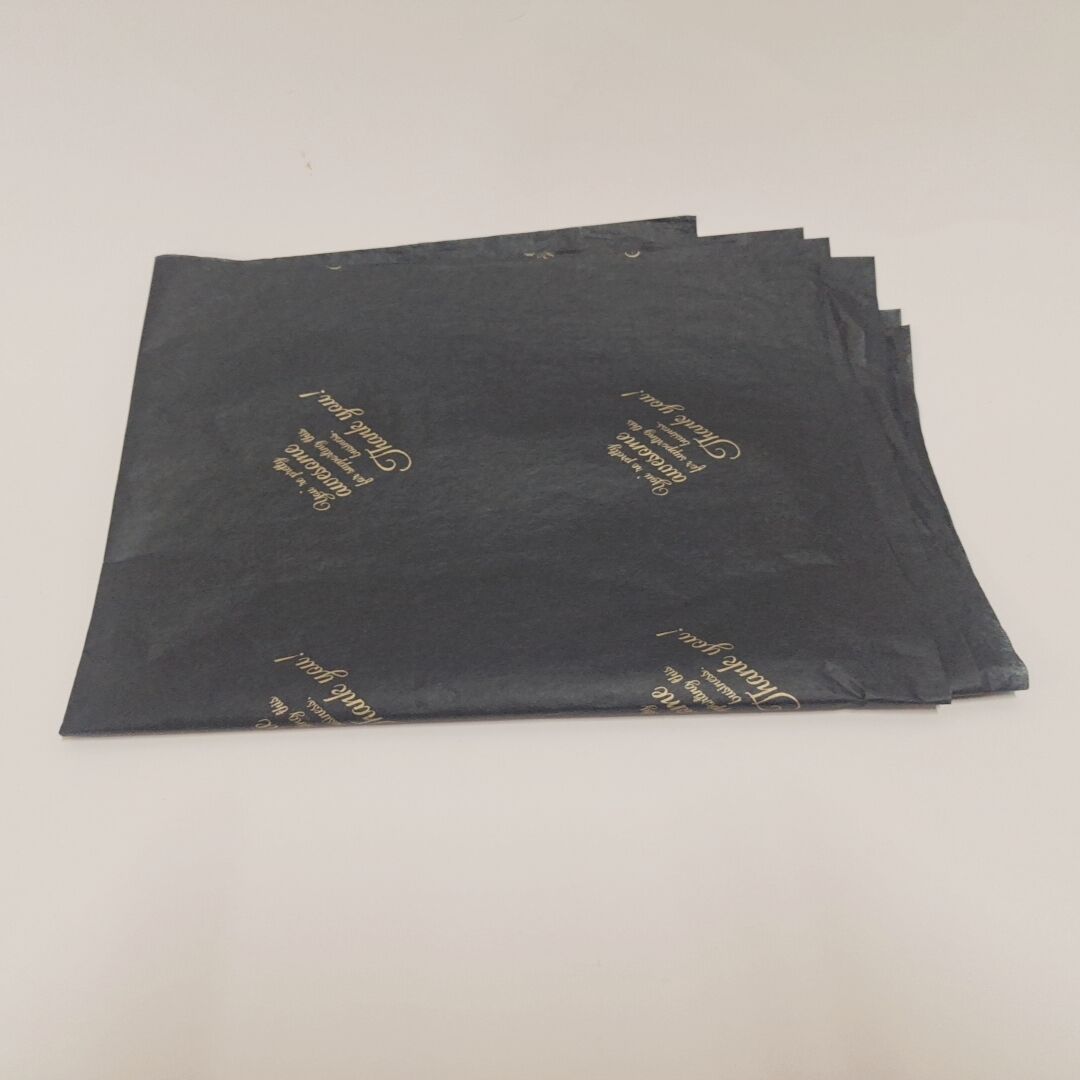 Wholesale 17gsm art wrapping tissue paper packaging with logo