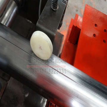 good price water down pipe roll forming machine with train service